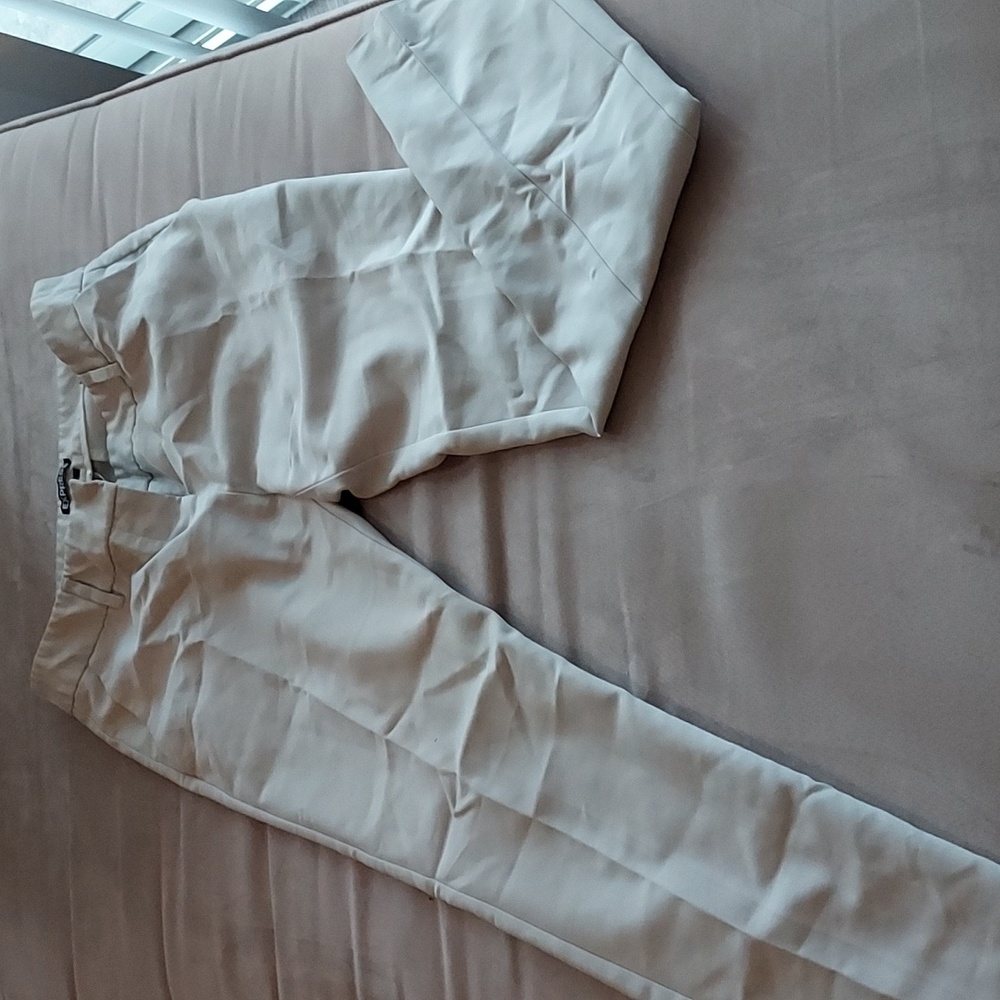 Express columnist slacks beige